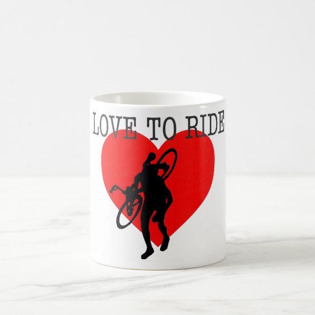 Mug Cyclocross MTB cadeau cadeau cadeau de voyage. (Centre)