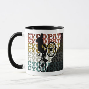 Mug Cycopath drôle vélo