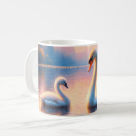 Mug Cygnet et cygne