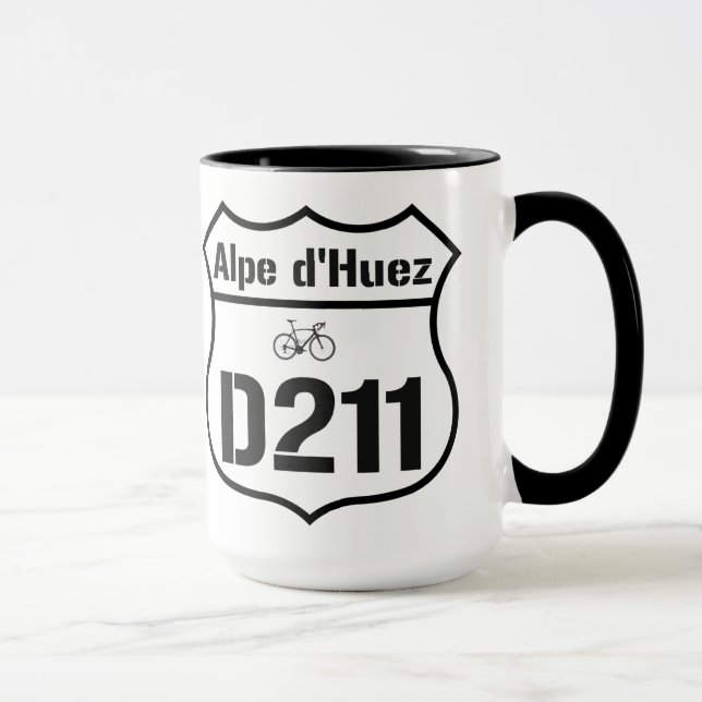 Mug D211 Alpe d'Huez (Droite)