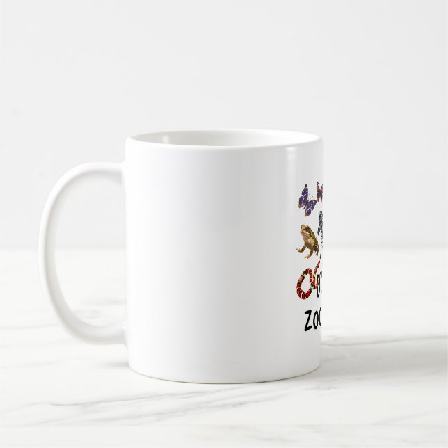 Mug D est pour Daddy Zookeeper (Gauche)