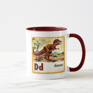 Mug D est pour Dinosaur