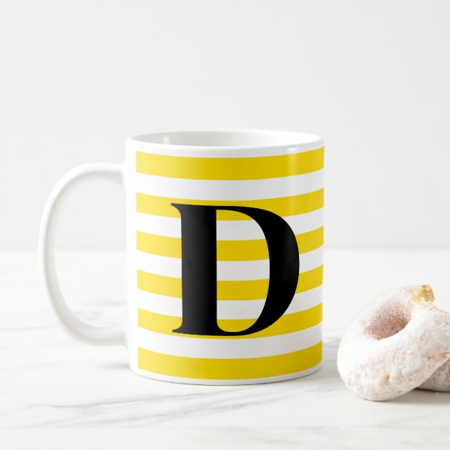 Mug D initial (Avec donut)
