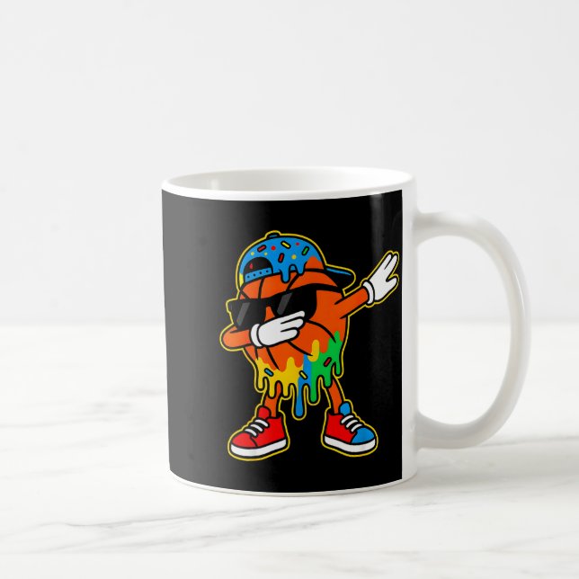 Mug Dabbing Basketball Ice Cream Drip Boys Basketball  (Droite)