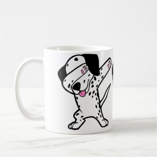 Mug Dabbing Dalmatian Funny Dalmation Dog Dab Dance