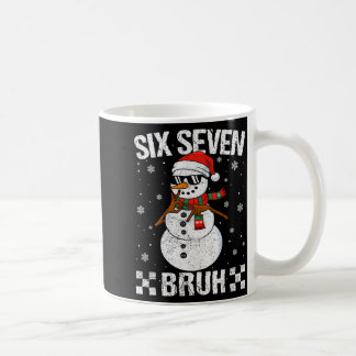 Mug Dabbing Santa Snowman 6 7 Meme Christmas Six Seven