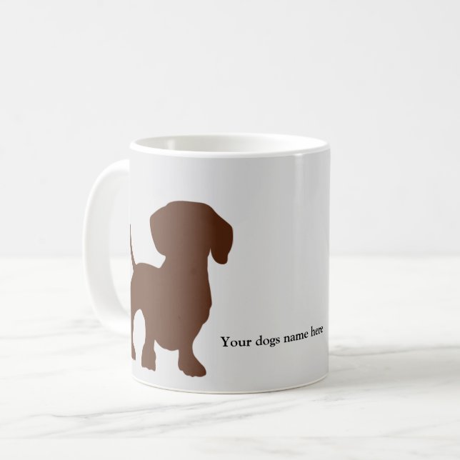 Mug Dachshund (Devant gauche)