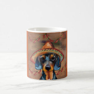 Mug Dachshund Cinco de Mayo
