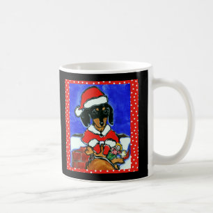 Mug Dachshund de Noël