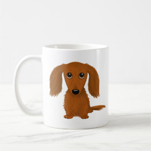 Mug Dachshund roux Joli chien Wiener