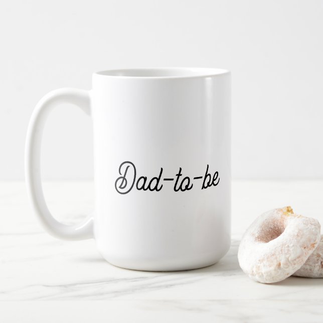 Mug Dad-to-be Faux Lace (Avec donut)