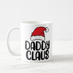 Mug Daddy Claus - Cadeau de pyjama correspondant à Noë