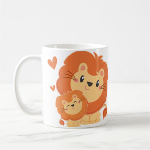 Mug Daddy Lion Cub Fête des pères No Lion