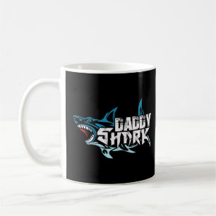 Mug Daddy Shark Diver Surfer Océan sous-marin Monde Se