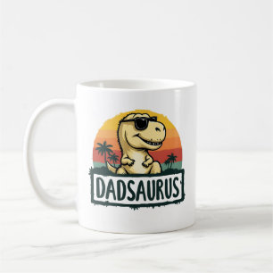 Mug Dadsaurus Dinosaur Papa Papa Saurus Fête des pères