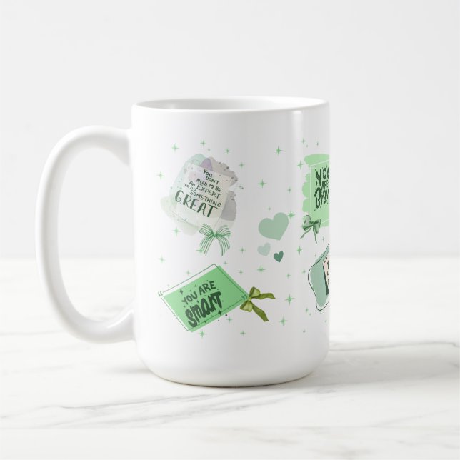 Mug d'affirmation positive (Gauche)