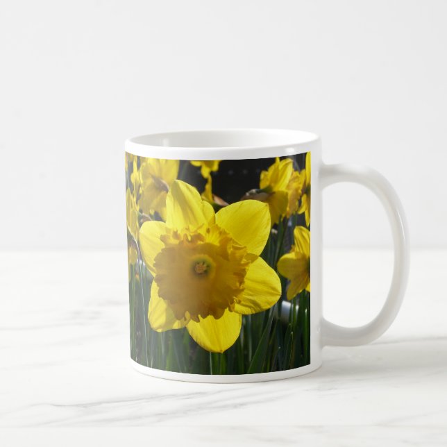 Mug Daffodique éclairé (Droite)