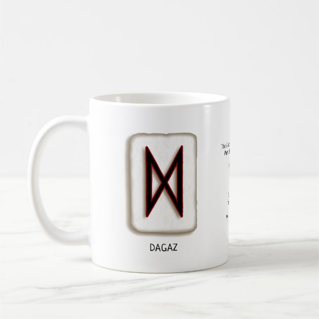 Mug Dagaz RuneStone (Gauche)