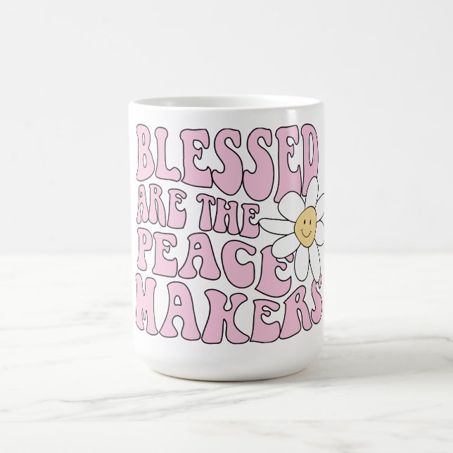 Mug Daisy et les artisans de la paix Slogan (Centre)