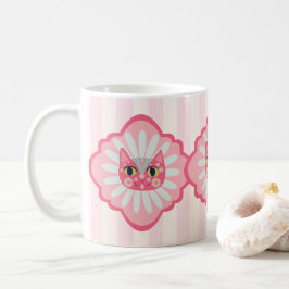Mug Daisy Kitty Visage Purr-fect
