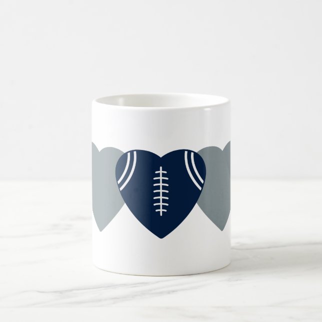 Mug Dallas Cowboys Football Coeur Design (Centre)