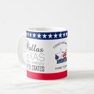 Mug Dallas, Texas, États-Unis élégant