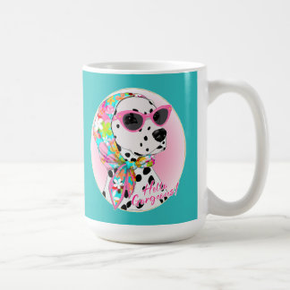 Mug Dalmatien Bonjour Magnifique !