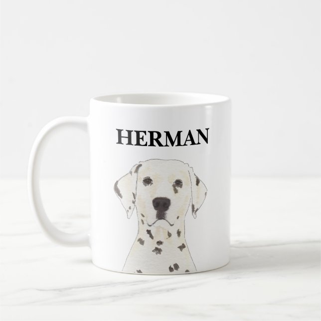 Mug Dalmatien personnalisé (Gauche)