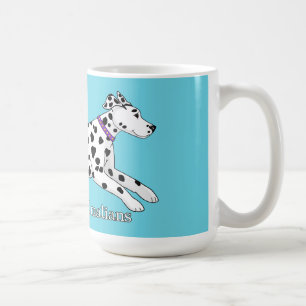 Mug Dalmatiens Woodwynd noirs et foie