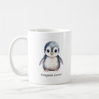 Mug d'amant de pingouin - Mug de pingouin mignon