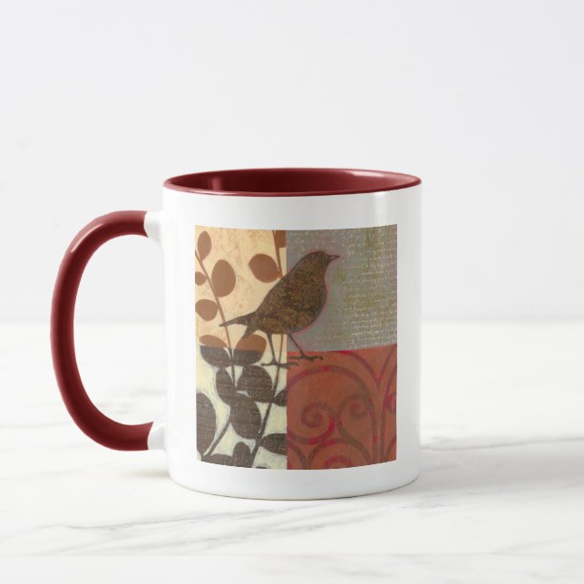 Mug Damask Sparrow (Gauche)