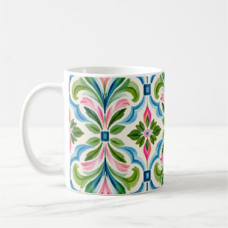 Mug Damassé aquarelle