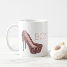 Dame Chic Boss| Chaussures Roses à Parties scintil