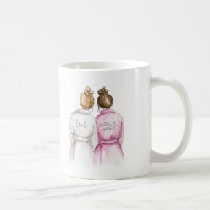 Mug Dame de honneur ? Domestique blonde foncée de