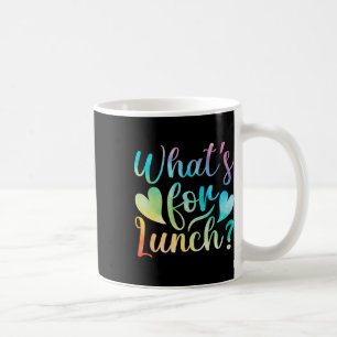 Mug Dame de la cantine Qu'est-ce que c'est pour le déj