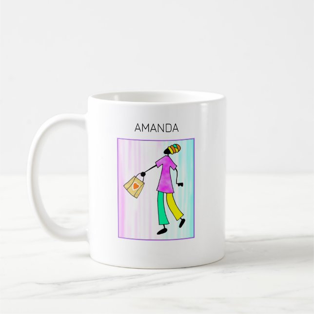 Mug Dame de la mode (Gauche)