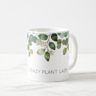 Mug DAME DE PLANTES FOLLE Verdure Moderne Amusante