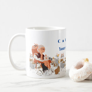 Mug Dame du chat