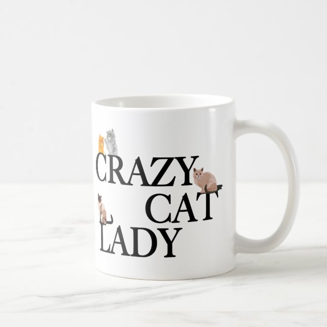 Mug Dame du Crazy Cat (Droite)