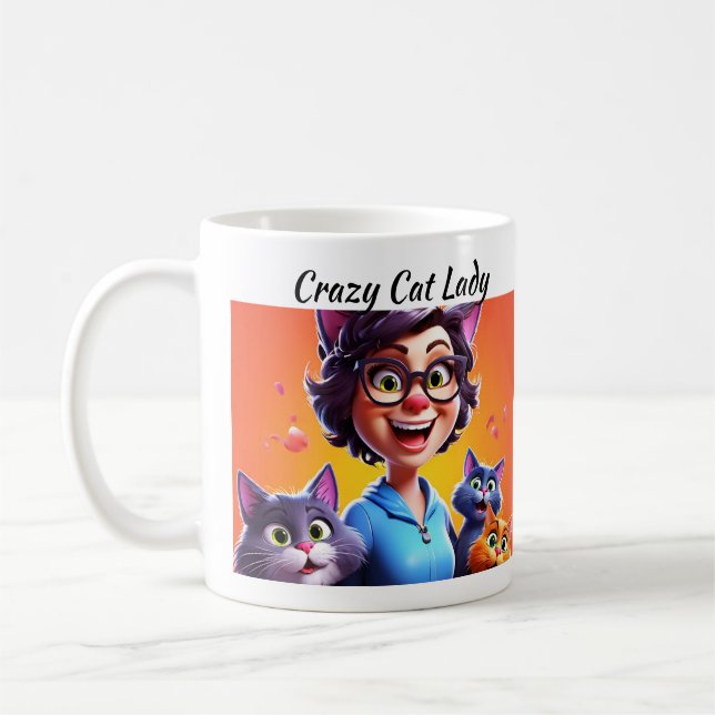 Mug Dame du Crazy Cat (Gauche)