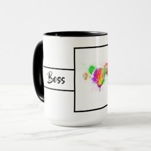 Mug Dame patronne sonneur de ballon 15oz