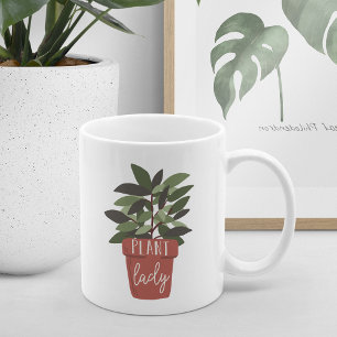 Mug Dame plante   Amateurs de Plantes mignons
