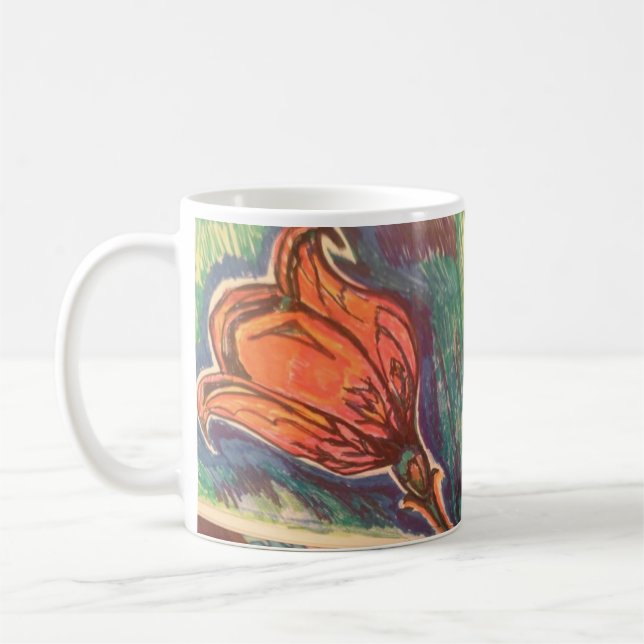 Mug Dames en Rouge (Gauche)