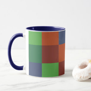 Mug Damier Coloré