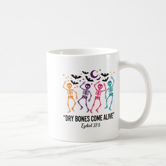 Mug Dancing Skeleton Dry Bones Come Alive Christian Ha (Droite)