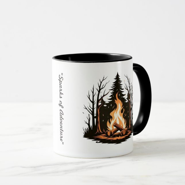 Mug "Dancing Sparks Design" (Devant droit)