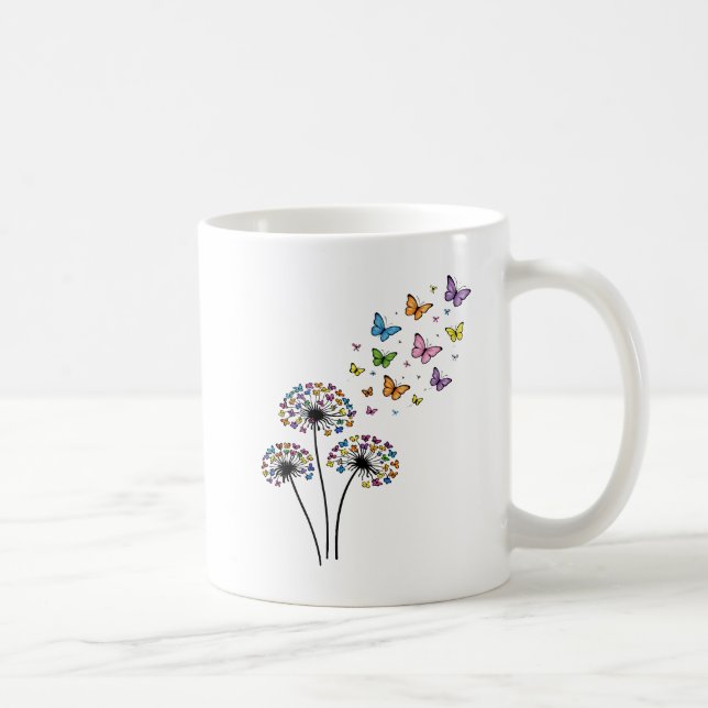 Mug Dandelion butterfly flow (Droite)