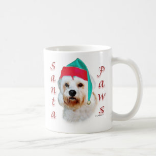 Mug Dandie Dinmont Terrier Père Noël Paws