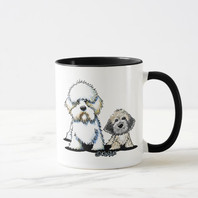 Mug Dandie Dinmont Terriers (Droite)