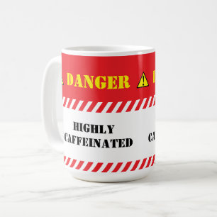 Mug Danger hautement caféiné
